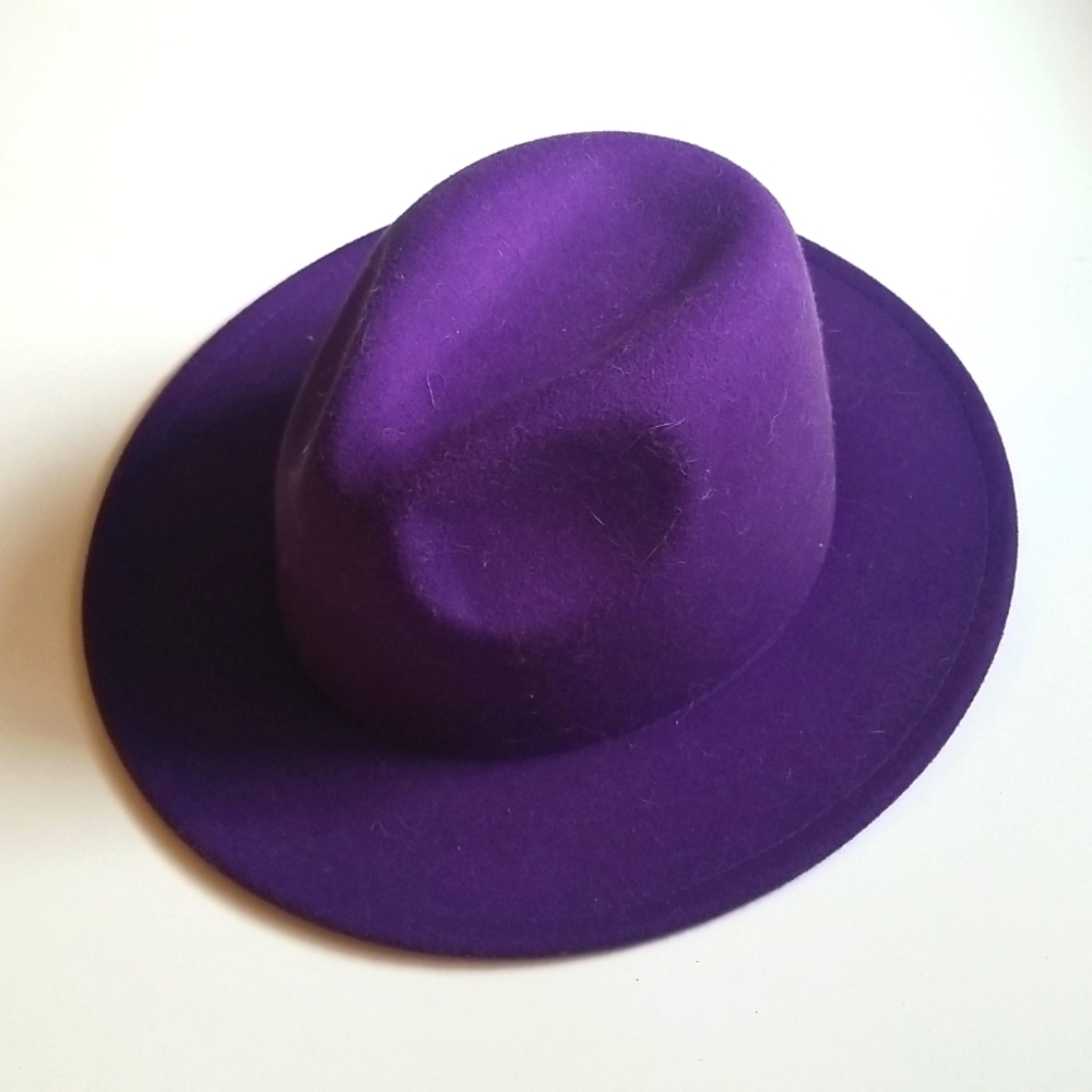 Purple Fedora Hat